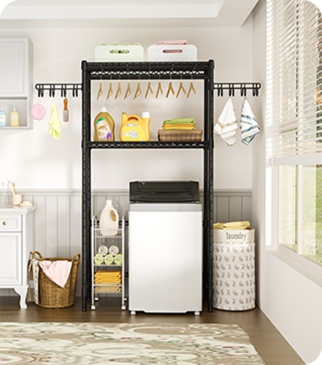 Over The Washer Drying Rack