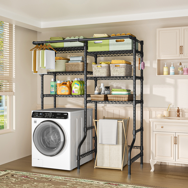 Over The Washer Drying Rack