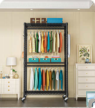 Freestanding Clothing Rack