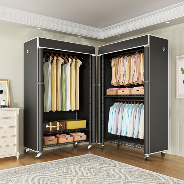 Clothing Rack with Cover