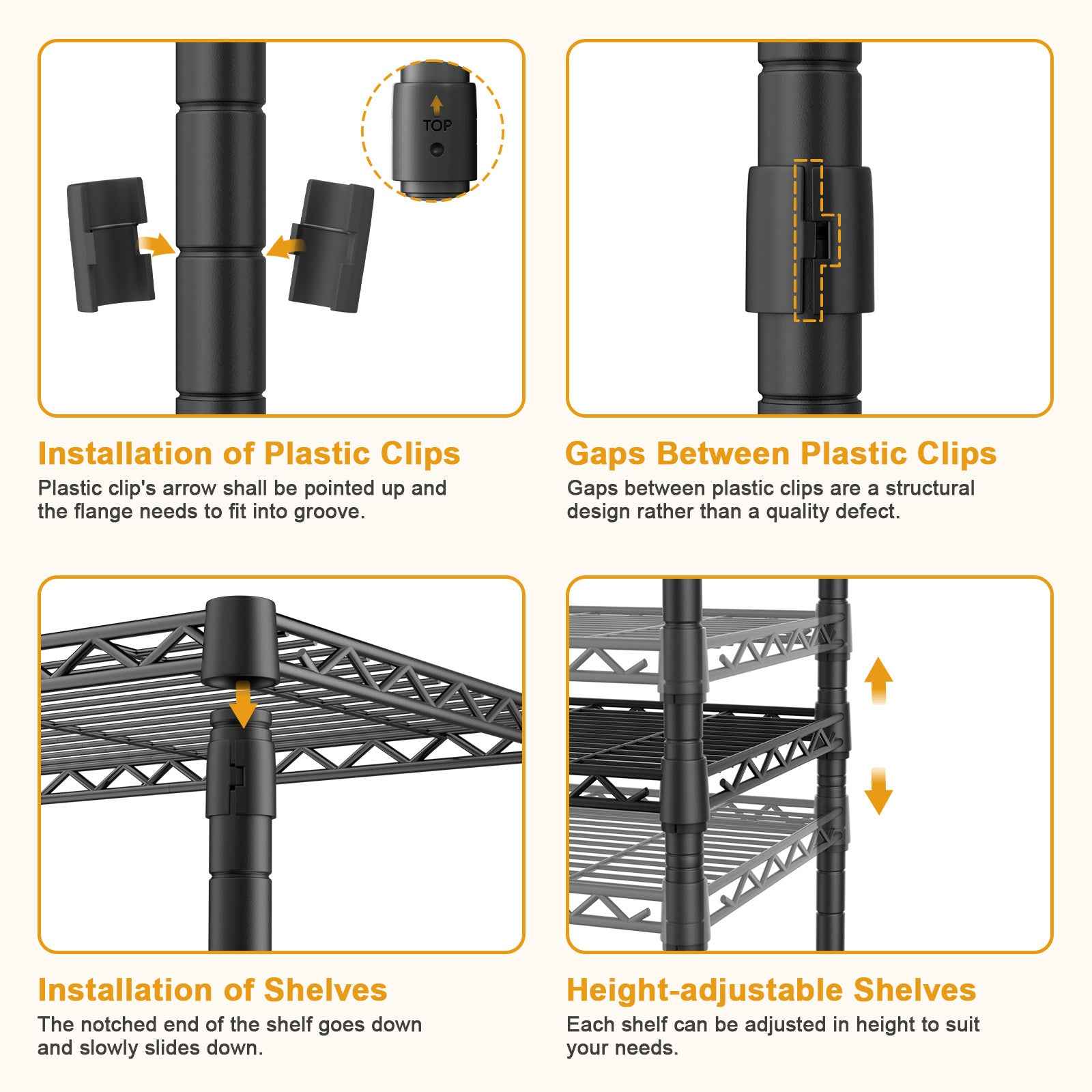 F2C Clothes Rack with Cover, Clothing Racks for Hanging Clothes, Heavy Duty Garment Rack with Shelves and Hanger Rods