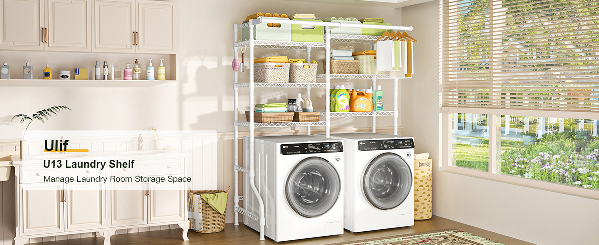 U13 (63.4" W x 22.0" D x 77.4" H) / White