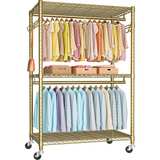 Ulif P1 closet organizer system, 450 lbs capacity, rolling, grey - detail photo 17 of 17